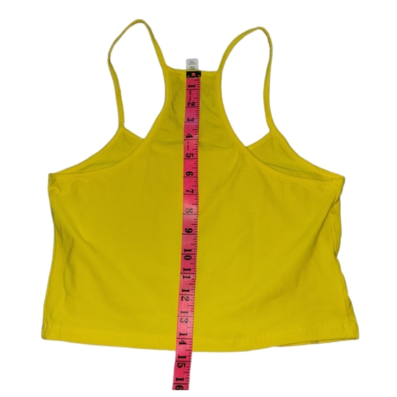 Y2K Yellow Crop Top - Picture 2 of 7